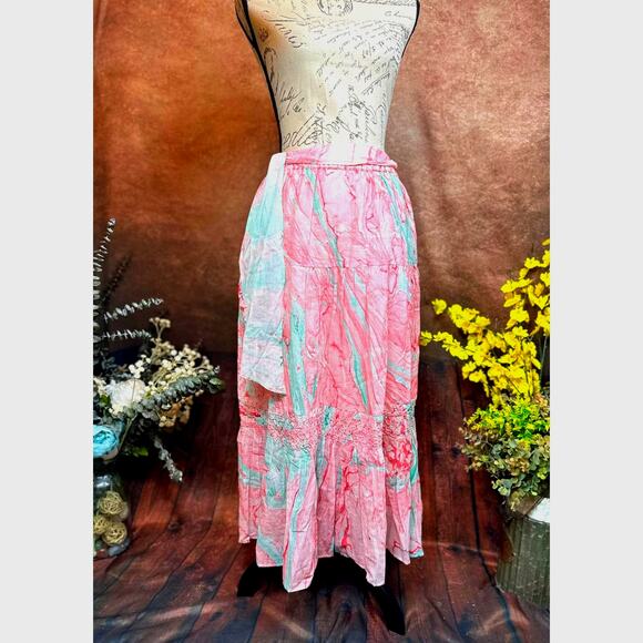 St Roche Selma Skirt Pink Marbled Multiple Sizes - Picture 6 of 11